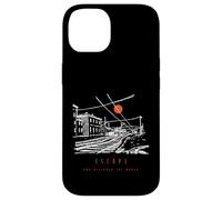 Escape Discover the World - Town Train Station White Nature Case for iPhone 14
