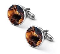 Escape from Boat The Titanic Funny Cufflinks Fashion Men Cuff Links Shirt Accessories for Business Wedding