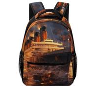 Escape from Boat The Titanic Stylish Backpack Novelty Daypacks