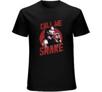Escape from New York Call Me Snake Plissken T-Shirt Mens Unisex Black Tees
