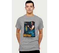 Escape From New York Men's Snake Breaking In Is Insane T-Shirt in Mid Grey | Size: XL Escape From New York Mid Grey XL