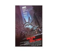 Escape From New York Movie Poster Canvas Poster Bedroom Decor Sports Landscape Office Room Decor Gift Unframe-style 12x18inch(30x45cm)