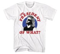 Escape from New York Movie Snake Plissken The President of What Men's T-Shirt White