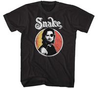 Escape from New York Snake Plissken Circle Men's Men T Shirt Kurt Russell Movie Top Black