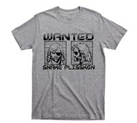 Escape from New York T Shirt Snake Plissken Wanted Poster Science Fiction Movie Tee(XX-Large)