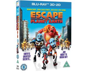 Escape from Planet Earth Blu-Ray (2014) Cal Brunker cert U NEW Great Value