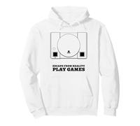 Escape From Reality Play Games (Gamer Graphic) Pullover Hoodie