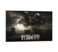 Escape from Tarkov Poster4 Poster Decorative Painting Canvas Wall Posters And Art Picture Print Modern Family Bedroom Decor Posters 20x30inch(50x75cm)