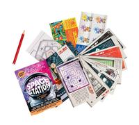 Professor Puzzle | Escape from the Space Station | Strategy Game | Ages 12+ | 1+ Players | 45 Minutes Playing Time