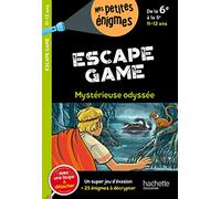 Escape Game - De la 6e à la 5e - Cahier de vacances 2026: Cahier de vacances, avec une loupe à détacher