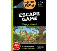 Escape game du CM1 au CM2 - Cahier de vacances 2022