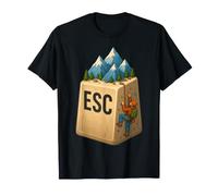 Escape Key ESC Mountain Adventure T-Shirt