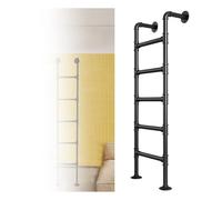 Escape Ladder for Window Wells, High Loft Beds, and Wall-Mounted Metal Bunks, Ideal for Lofts, Dorms, and RV Decks, Supports 330 Lb Load