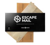Escape Mail - Escape Room Game | Escape Room Kit, Family Escape Room Game | Ages 10+, 1-4 Players, Mail Game, DIY Escape Room | Fun Adults & Kids Mystery Game - Standard - Episodes 1 & 2 [2nd Edition]