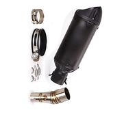 Escape Moto Exhaust System Motorcycle Middle Link Pipe Muffler Vent Tip Slip Stainless Steel For Kawasaki For Ninja Z250 For 300 2013 14 15 16 17 2018
