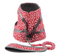 Escape Proof Cat Harness & Leash | Adjustable Soft Mesh Vest for Walking | Padded Vest for Comfort & Security | 4 - Point Tension Design, Sturdy Buckles (S)