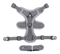 Escape-Proof Cat Harness, Reflective Kitten Lead Set, Comfortable Walking Harness for Kittens and Puppies, Safe Outdoor Adventures, 9.06x7.48x0.79 Inches, 11.42x8.66x0.79 Inches