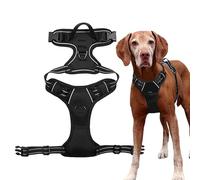 Escape Proof Dog Harness - Adjustable No-Pull Chest Harness, Soft Padded, Reflective, Durable Dog Harness for Small to Large Dog Breeds for Walks and Outdoors