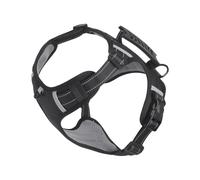 Escape Proof Dog Harness - Small Reflective Vest 14-18 Inch Adjustable Thick Oxford Rope Heavy Duty Control Harness No Pull | Training Travel Hiking Bike Camp