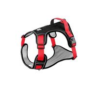 Escape Proof No Pull Dog Harness for Medium & Large Dogs- Comfortable, Easy Walk Training Aid, Reflective & Breathable for Daily Walks, Running & Outdoor Adventures(BLACK,S)