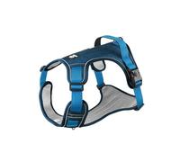 Escape Proof No Pull Dog Harness for Medium & Large Dogs- Comfortable, Easy Walk Training Aid, Reflective & Breathable for Daily Walks, Running & Outdoor Adventures(Lake Blue,XL)