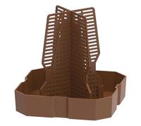 Escape Proof Reptiles Feeding Bowl for Lizards Bearded Dragons Geckoses Frogs Window Easy to Clean Dubia Roaches Feeders for Reptiles