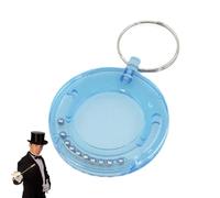 Escape Puzzle - Magic Tricks Coin Out | Coin Disappearing Magic Props Game Toy Easy Illusion Close-Up Slide Rotation Pocket Ring Stage Mentalism Party Halloween Christmas Accessories