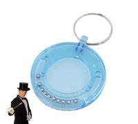 Escape Puzzle - Magic Tricks Coin Out | Coin Disappearing Magic Props Game Toy Easy Illusion Close-Up Slide Rotation Pocket Ring Stage Mentalism Party Halloween Christmas Accessories