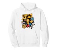 Escape Room Blueprint Clue Map Graphic Enthusiast Mystery Pullover Hoodie