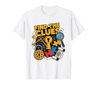 Escape Room Blueprint Clue Map Graphic Enthusiast Mystery T-Shirt