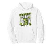 Escape Room Coded Cipher Wheel Graphic Enthusiast Code Pullover Hoodie