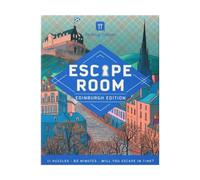 Talking Tables Escape Room Game Night Edinburgh Edition, Crack the Case Puzzle, Clues, QR Codes Family Games for Kids Adults Brain Teaser Puzzles Ages 14+, 1-6 Players