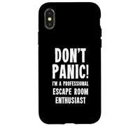 Escape Room Enthusiast Case for iPhone X/XS