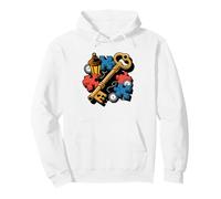 Escape Room Flashlight Dark Graphic Enthusiast Mystery Pullover Hoodie