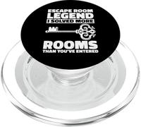 Escape Room Game Exit Game Escape Room Master Exit Game PopSockets PopGrip for MagSafe