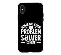 Escape Room - Have No Fear The Problem Solver Is Here Case for iPhone X/XS