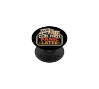 Escape Room Puzzle Lover Clue Solver Humor PopSockets Adhesive PopGrip