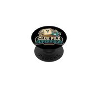 Escape Room Puzzle Lover Clue Solver Humor PopSockets Adhesive PopGrip