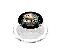 Escape Room Puzzle Lover Clue Solver Humor PopSockets PopGrip for MagSafe