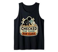 Escape Room Puzzle Lover Clue Solver Humor Tank Top