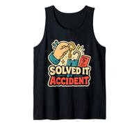 Escape Room Puzzle Lover Clue Solver Humor Tank Top