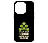 Escape Room Puzzle Squad Captain Crew Enthusiast Team Case for iPhone 14 Pro