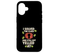 Escape Room Puzzle Squad Captain Crew Enthusiast Team Case for iPhone 16