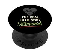 Escape Room Puzzle Squad Captain Crew Enthusiast Team PopSockets Adhesive PopGrip