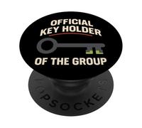 Escape Room Puzzle Squad Captain Crew Enthusiast Team PopSockets Adhesive PopGrip