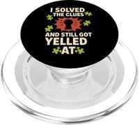 Escape Room Puzzle Squad Captain Crew Enthusiast Team PopSockets PopGrip for MagSafe