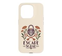 Escape Room Squad Lock and Keys Puzzle Group Case for iPhone 15 Pro