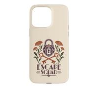Escape Room Squad Lock and Keys Puzzle Group Case for iPhone 15 Pro Max