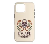Escape Room Squad Lock and Keys Puzzle Group Case for iPhone 16 Pro Max
