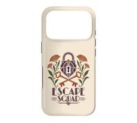 Escape Room Squad Lock and Keys Puzzle Group Case for iPhone 17 Pro